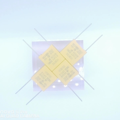 Gemetalliseerde de Condensator125k 310V Gele Kleur van de Polypropyleenx2 Veiligheid