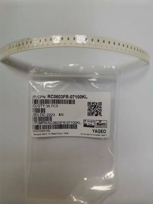 Huishoudapparaten 100KΩ 0603 Chip Resistor 0,8 Breedte ± 0.1mm