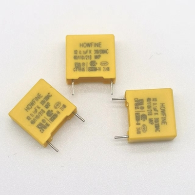 Weerstand -weerstand-capacitorce, de condensator0.1uf/275v/310v kleine grootte van het verminderingsvoltage