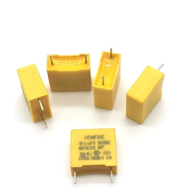Weerstand -weerstand-capacitorce, de condensator0.1uf/275v/310v kleine grootte van het verminderingsvoltage