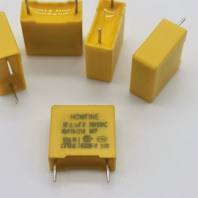 Weerstand -weerstand-capacitorce, de condensator0.1uf/275v/310v kleine grootte van het verminderingsvoltage