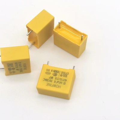 De condensator MPX 474K 310VAC P15mm L4mm van het verminderingsvoltage