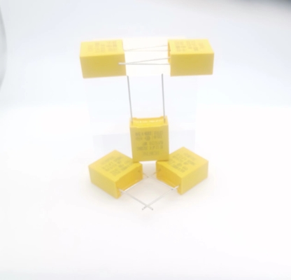 Gemetalliseerde de Condensator125k 310V Gele Kleur van de Polypropyleenx2 Veiligheid