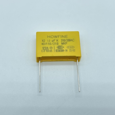 Stabiele Antirust 1uF-Polypropyleencondensator, de Corrosiebestendige Condensator van MKP X2