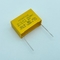 Heatproofhoogte 22.5mm X2-de Brand van de Veiligheidscondensator - vertragers Gele Kleur