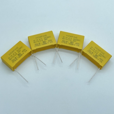 De Condensator van de het Polypropyleenfilm van CQC 1.8uF Metalized, de Multifunctionele Condensator van SMD X2