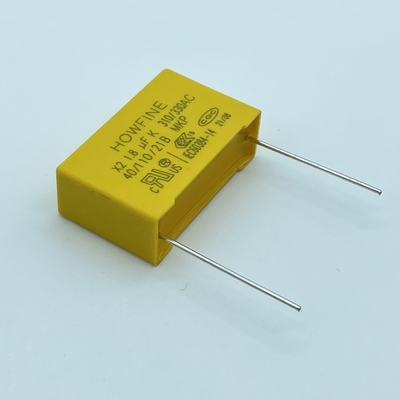 De Condensator van de het Polypropyleenfilm van CQC 1.8uF Metalized, de Multifunctionele Condensator van SMD X2